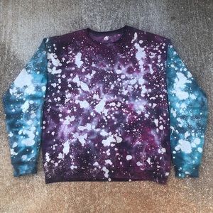 Custom tie dye sweatshirt